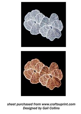 Filigree Pansies