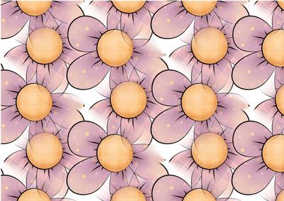 Floral Background to Match the Sheep Card