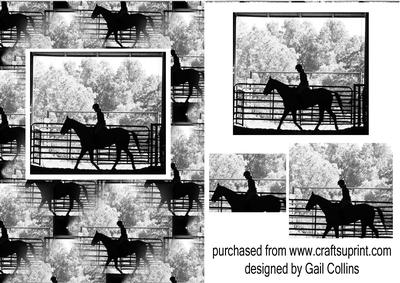 Monochrome Horse
