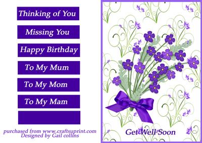 Purple Posy