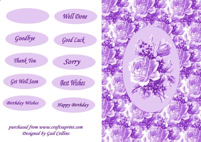 Vintage Roses Lilac