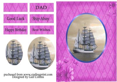 Ship Ahoy Purple