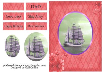 Ship Ahoy Red
