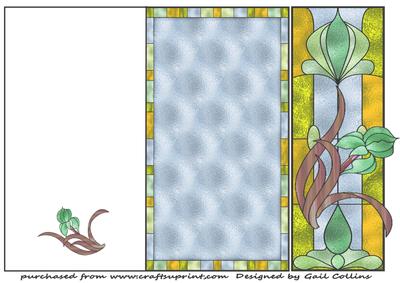 Cut and Fold Panel Floral
