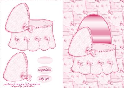 Baby Cradle Pink
