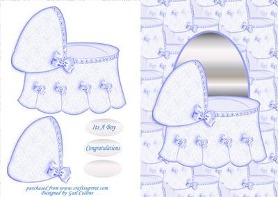 Baby Cradle Blue