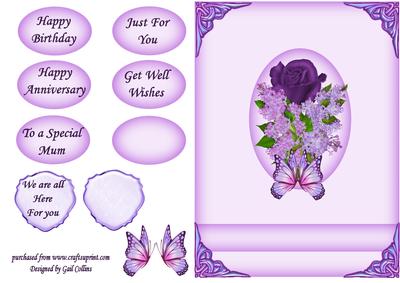Lilac and Roses