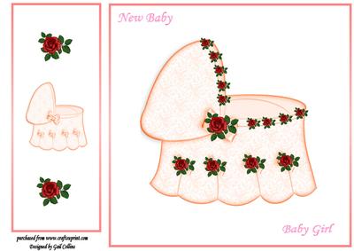 Baby Girl Cradle