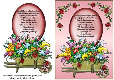 Weel Barrow of Flowers