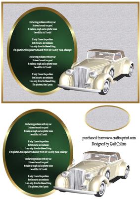 Car Verse Card