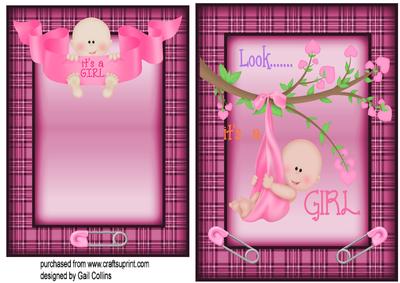 Tartan Frame Baby Girl