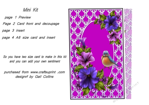 Floral mini Kit