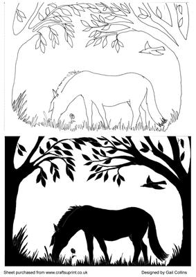 Horse Silhouettes