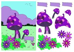 Purple Mushroom Home