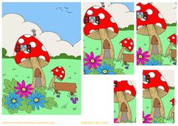 Mushroom Home Pyramage