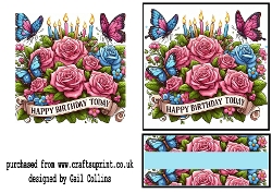 Birthday butterflies