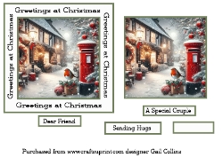 Christmas scene