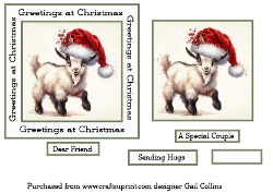 Christmas Goat