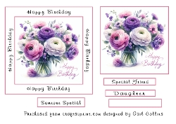 lica and pink flowers