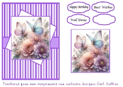 Lilac and Pink Flowers