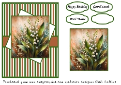 Lilly of the flower bunches
