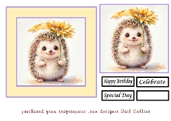 Cute little Hedghog