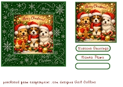 christmas santa paws pups