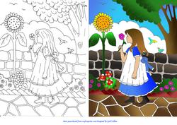 Girl in the Garden