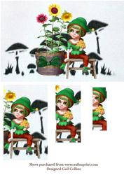 Elf in the Garden