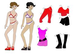 Sheet5 Doll and Clothes