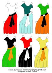 New Paperdoll Dresses