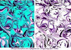 Swirls Backing Sheet