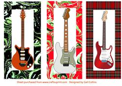 Guitar Toppers x 3
