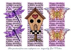 3 Birthday Toppers