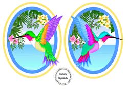 Humming Bird Toppers