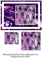 Shades of Purple Floral