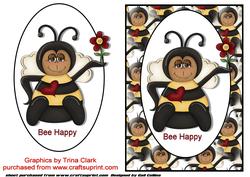 Bee Happy Card Front
