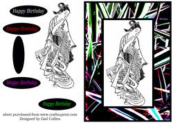 Oriental Card Front