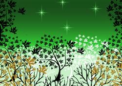 Trees in Green