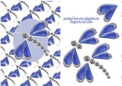 Heavenly Blue Dragon Flies