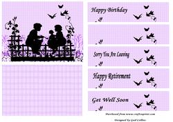 Silhouette Easel Card