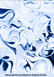 Blue Swirls