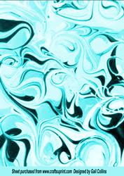 Turquoise Swirls