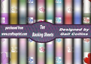 Romance Backing Sheets
