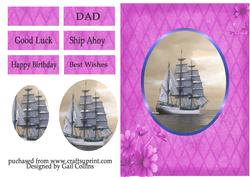 Ship Ahoy Purple