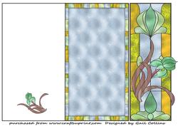 Cut and Fold Panel Floral