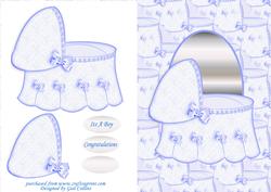 Baby Cradle Blue