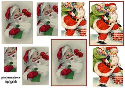 Santa Toppers