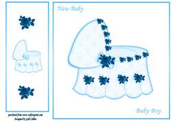 Baby Boy Cradle