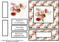 Poppies Easel